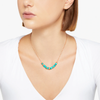 Rondelle Necklace In Gold-plated Silver & Recycled Plastic