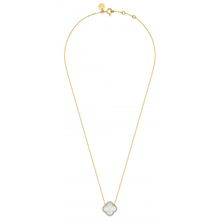  Necklace, Mother Of Pearl, Diamonds, Yellow Gold