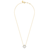 Necklace, Mother Of Pearl, Diamonds, Yellow Gold