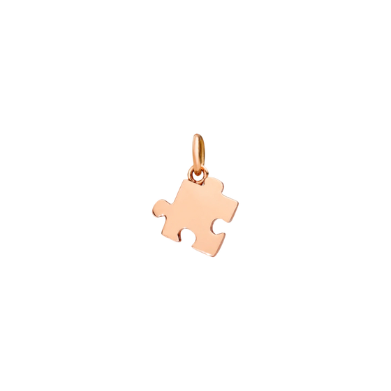 Pendentif Puzzle Or Rose