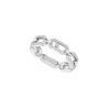 Move Link pavé ring White Gold Diamond Ring