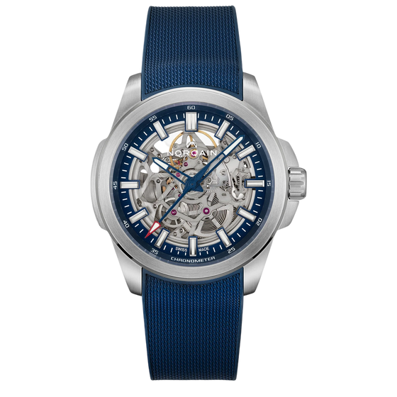 Independence Skeleton 42mm Blue