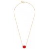 Necklace, Red Carnelian, Yellow Gold