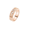 Move Noa Ciselé Pink Gold Diamond Ring