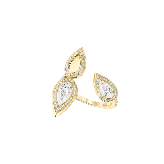 Bague trio Fiery Bague Diamant Or Jaune