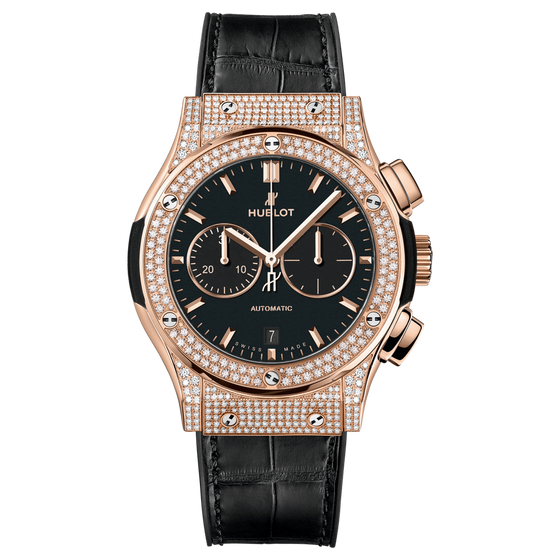 Classic Fusion Chronograph King Gold Pavé