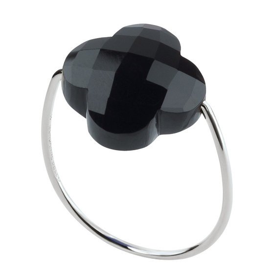 Ring, Onyx, White Gold