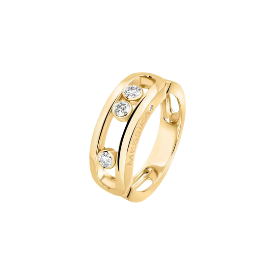Move Classique Yellow Gold Diamond Ring