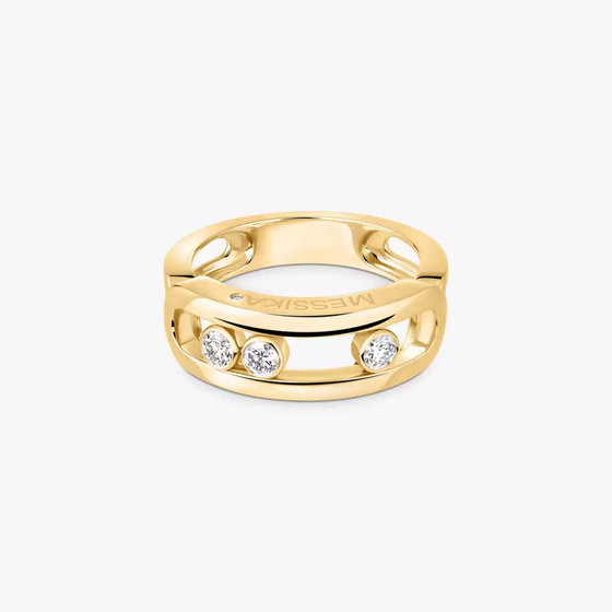 Move Classique Yellow Gold Diamond Ring
