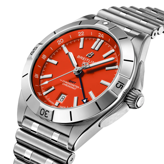Chronomat Automatic GMT 40 NFL Denver Broncos Edition