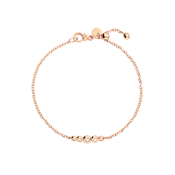 Rose Gold & Diamond Bollicine Bracelet