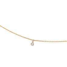  Le Lien charm, White diamond motif in pink gold