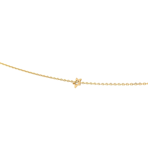 Le Lien charm, Star motif in yellow gold