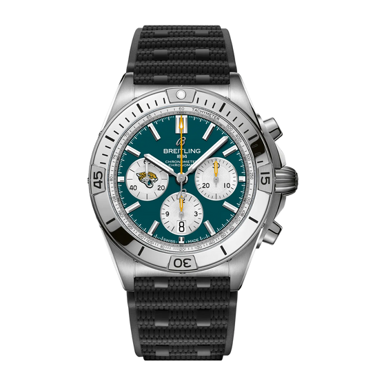 Chronomat B01 42 NFL Jacksonville Jaguars Edition