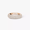 Divine Enigma ring Divine Enigma diamond ring in pink gold