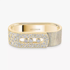 Move Noa two-finger chiseled ring