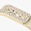 Move Noa two-finger chiseled ring