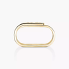 Move Noa two-finger chiseled ring
