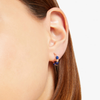 Boucle D'oreille Granelli Or Rose & Céramique