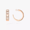 Move Classique pavé hoop earrings