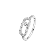  Move Uno Pavé LM White Gold Diamond Ring