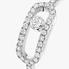 Move Uno Pavé LM White Gold Diamond Ring
