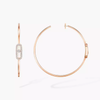 Move Uno hoop earrings, large model