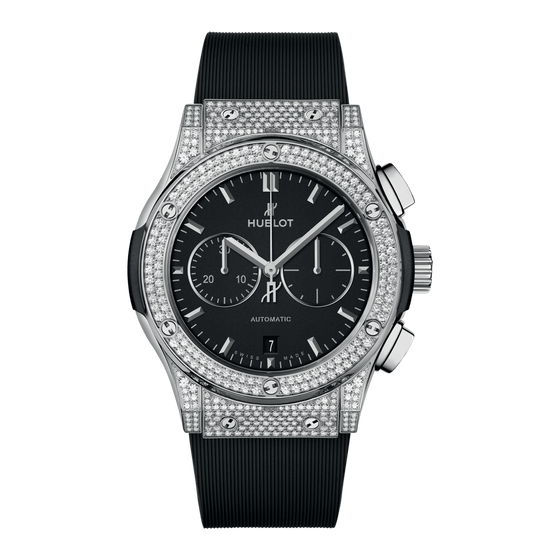 Classic Fusion Chronograph Titanium Pavé