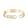 Move 10th Bangle Yellow Gold Diamond Bracelet