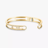 Move 10th Bangle Yellow Gold Diamond Bracelet