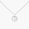 Lucky Move necklace small White Gold Diamond Necklace