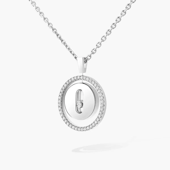 Collier Lucky Move PM Collier Diamant Or Blanc