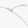 Lucky Move necklace small White Gold Diamond Necklace
