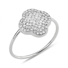  Chance Ring Diamonds Set In White Gold