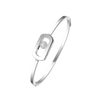 So Move Bangle White Gold Diamond Bracelet