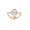 Bague Fiery, moyen modèle