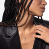 Move Uno pavé pendant necklace, large model
