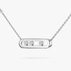 Collier Baby Move Collier Diamant Or Blanc