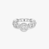 Move Link solitaire ring, medium model