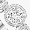 Move Link solitaire ring, medium model