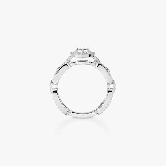 Move Link Solitaire 0.50ct White Gold Diamond Ring