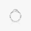 Move Link solitaire ring, medium model