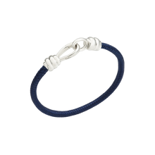  Silver & Cord Nodo Bracelet