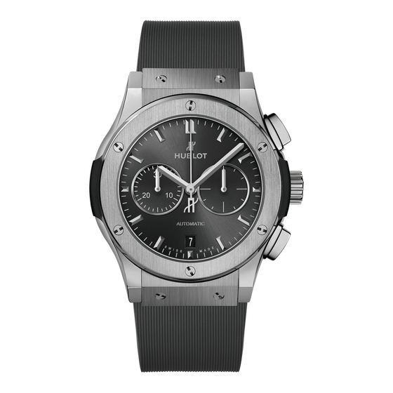 Classic Fusion Racing Grey Chronograph Titanium