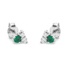  Emeralds & Diamonds Earrings
