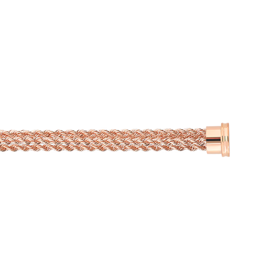 18k pink gold multichain bracelet