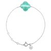 Bracelet, Amazonite, White Gold