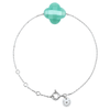 Bracelet, Amazonite, White Gold