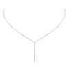Gatsby necklace White Gold Diamond Necklace