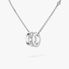 Move Romane Pendant White Gold Diamond Necklace